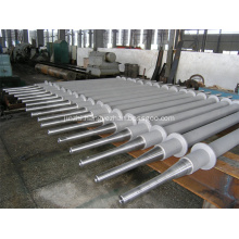 Water cooling roll for plate heating furnace